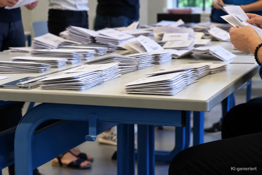 Ausz�hlung der Briefwahl