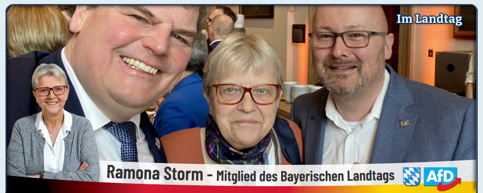 Storm Mitglied des bayerischen Landtag